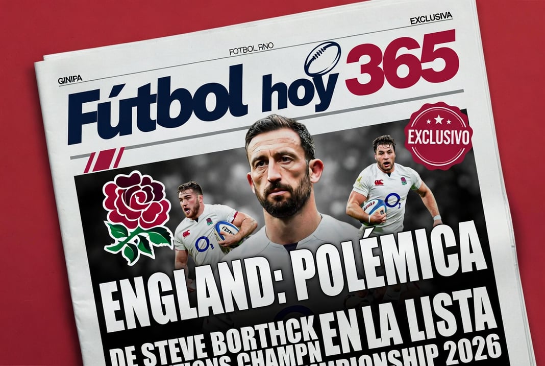 England Polémica en la lista de Steve Borthwick para Nations Championship 2026