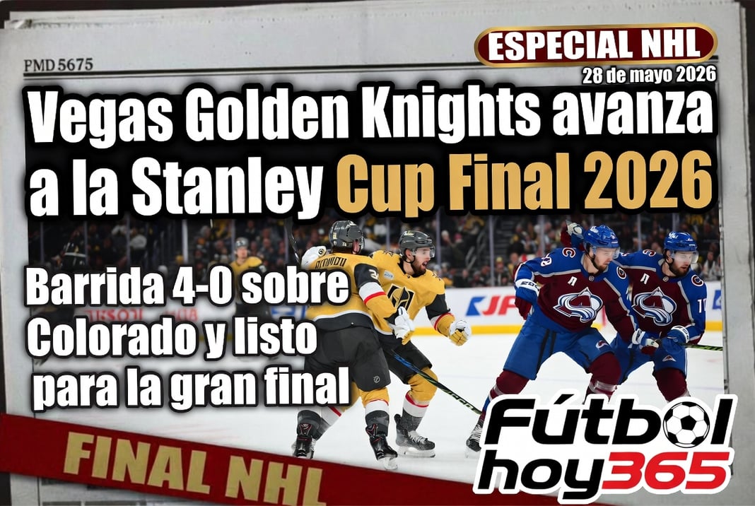 Vegas Golden Knights avanza a la Stanley Cup Final 2026