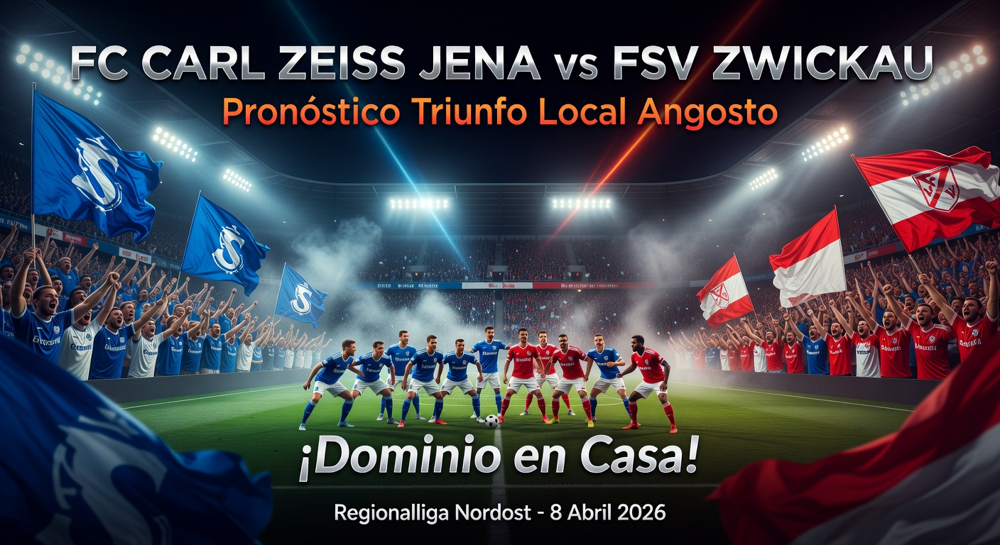 FC Carl Zeiss Jena vs FSV Zwickau Pronóstico / Prediction