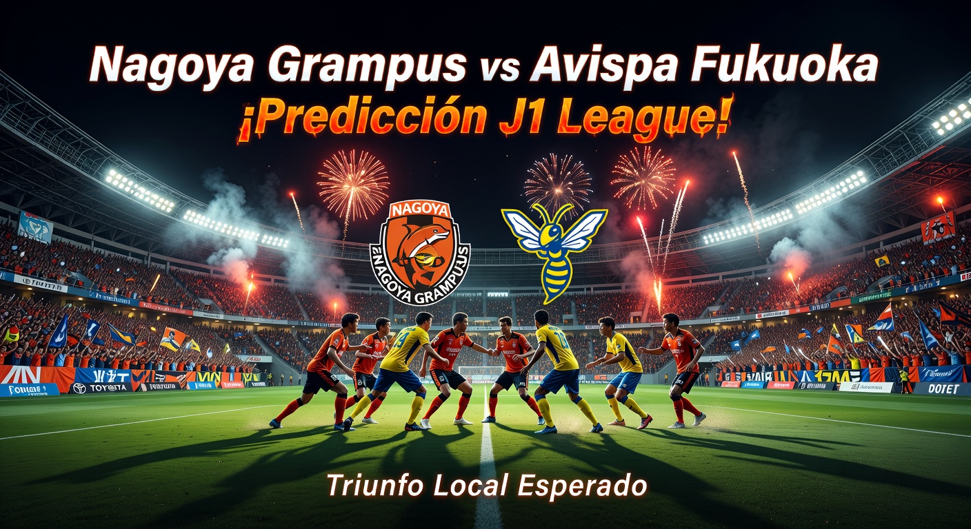 Nagoya Grampus vs Avispa Fukuoka Pronóstico / Prediction