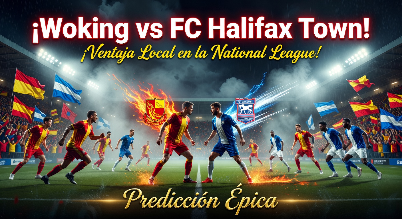 Woking vs FC Halifax Town Pronóstico / Prediction