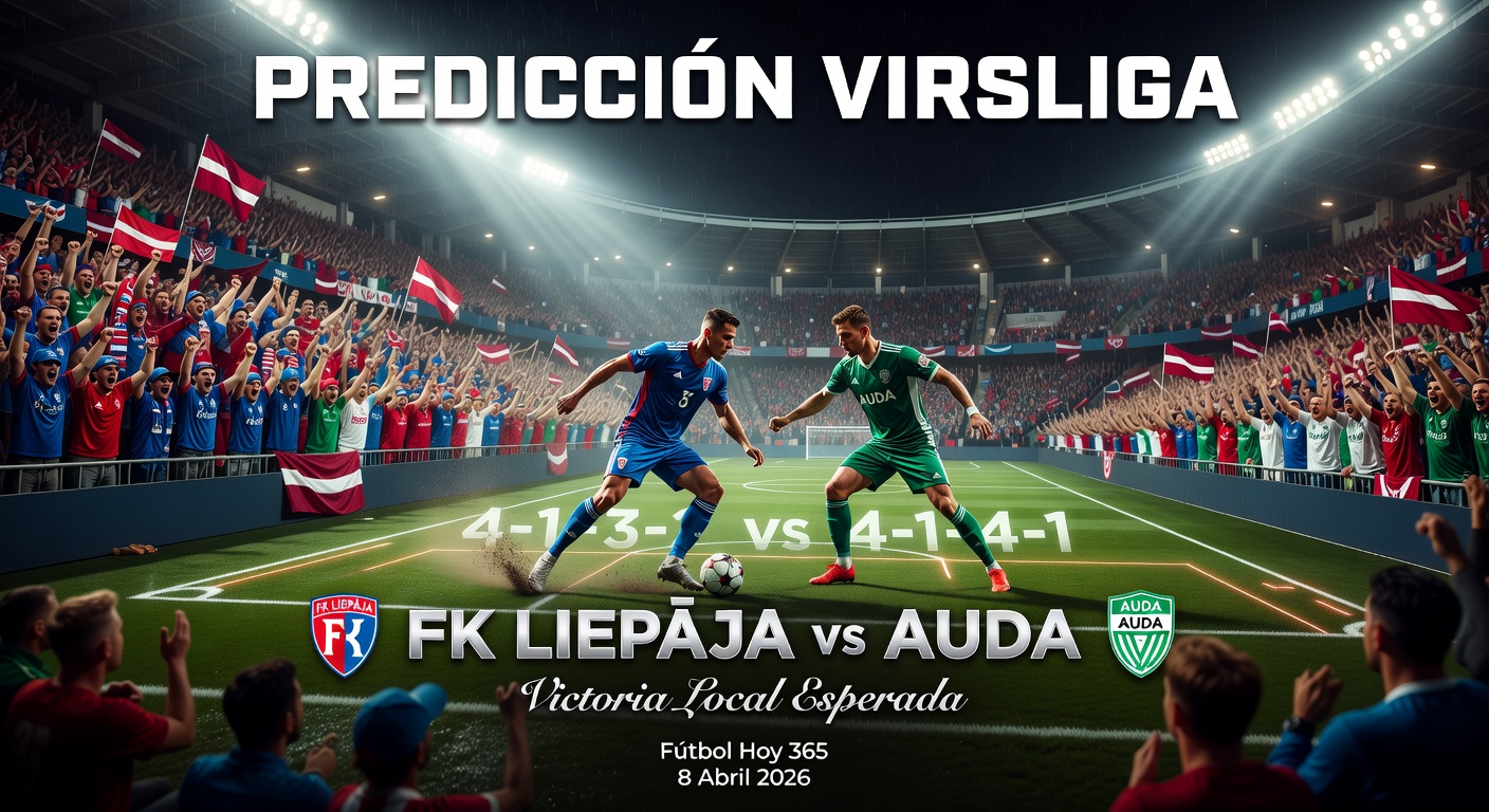 FK Liepaja vs Auda Pronóstico / Prediction
