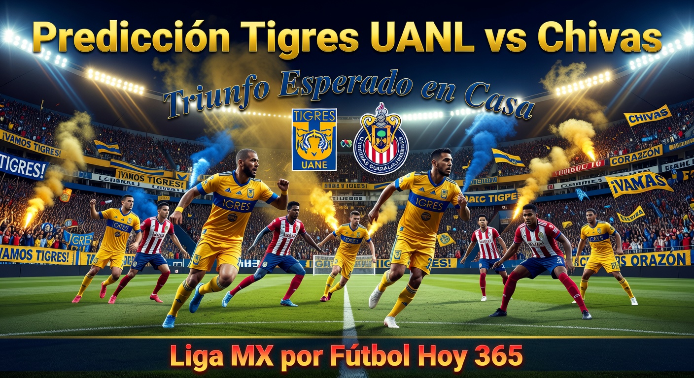 Tigres UANL vs Guadalajara Chivas Pronóstico / Prediction