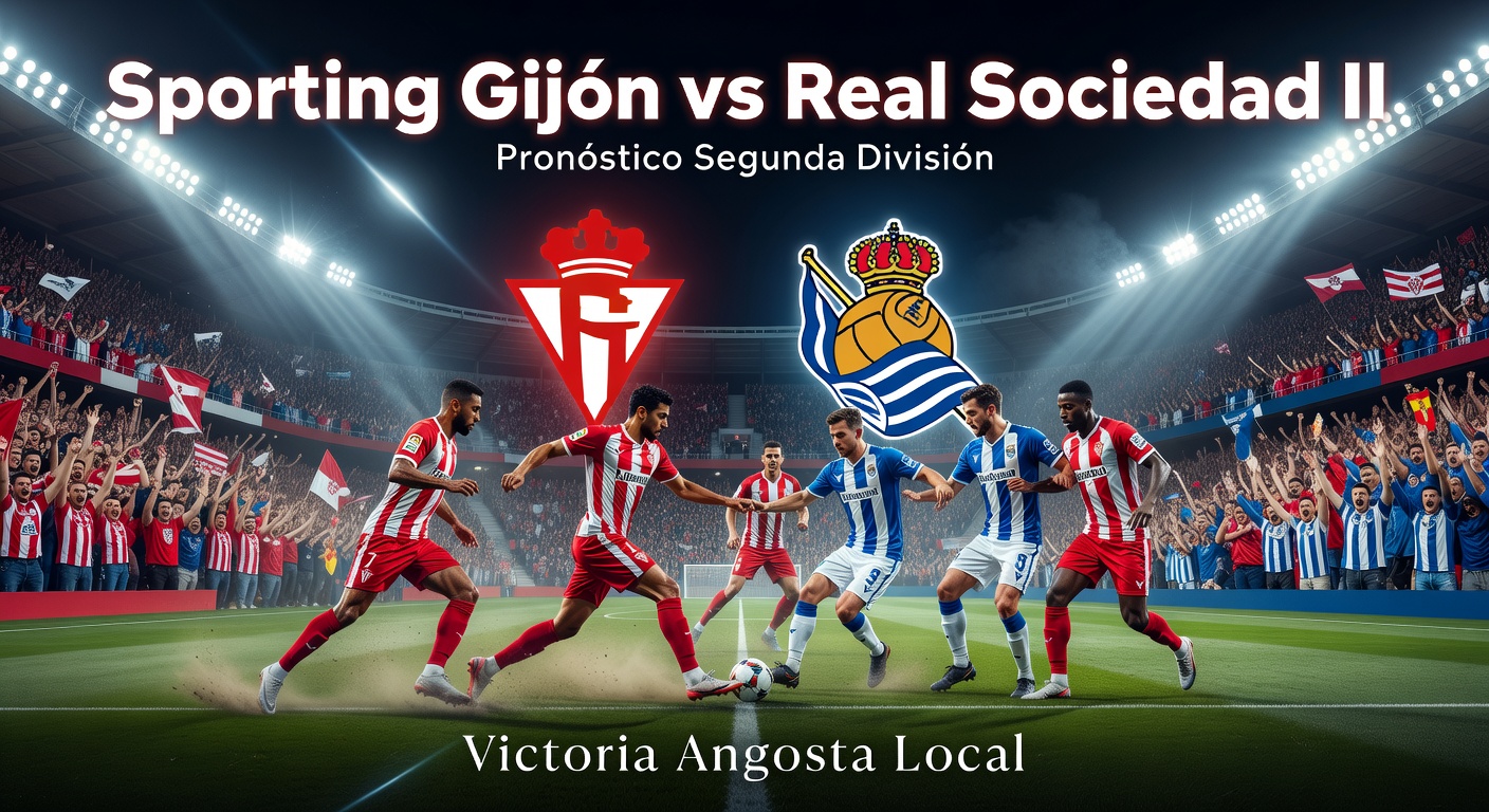 Sporting Gijon vs Real Sociedad II Pronóstico / Prediction