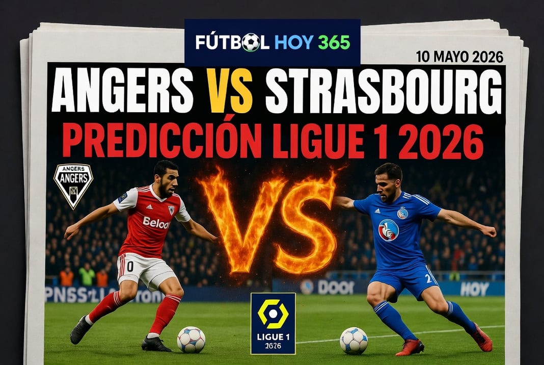 Angers vs Strasbourg Prediccion Ligue 1 2026