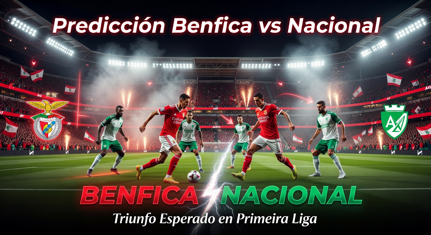 Benfica vs Nacional Pronóstico / Prediction