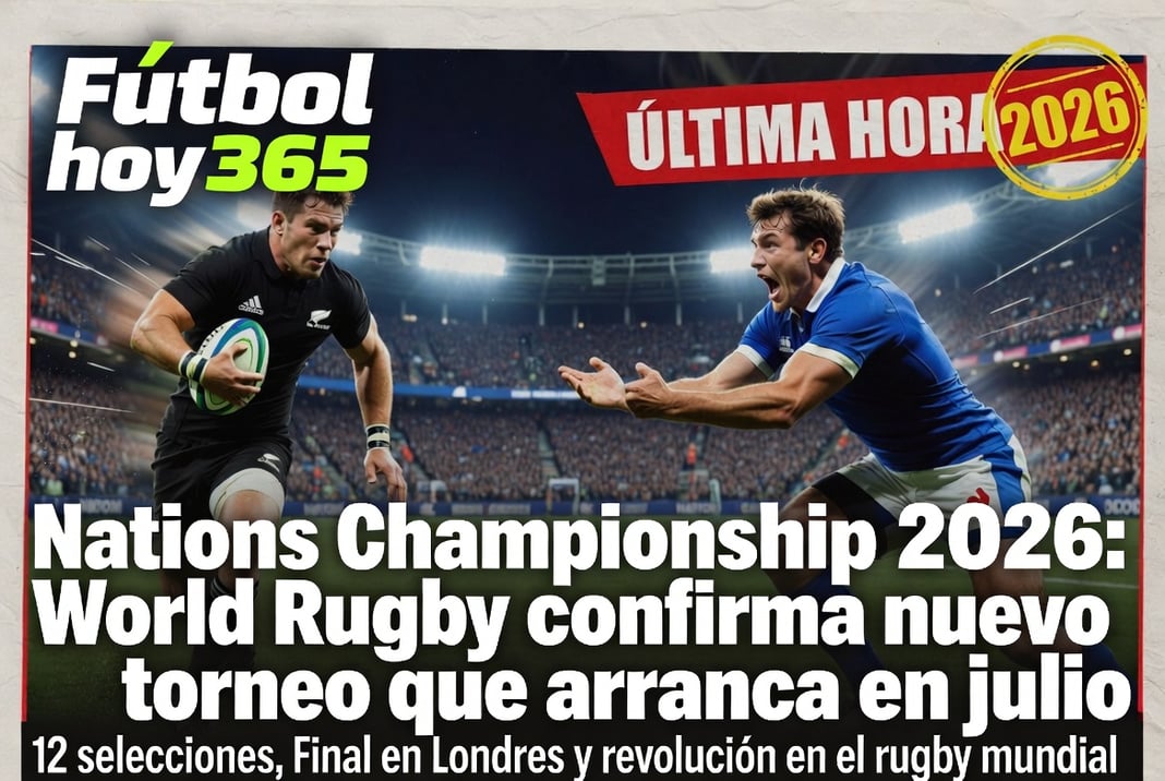 Nations Championship 2026 World Rugby confirma nuevo torneo que arranca en julio