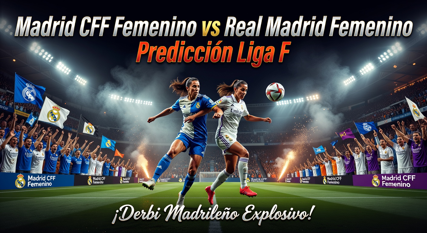 Madrid CFF W vs Real Madrid W Pronóstico / Prediction