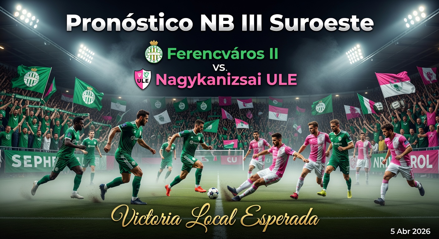 Ferencváros II vs Nagykanizsai ULE Pronóstico / Prediction