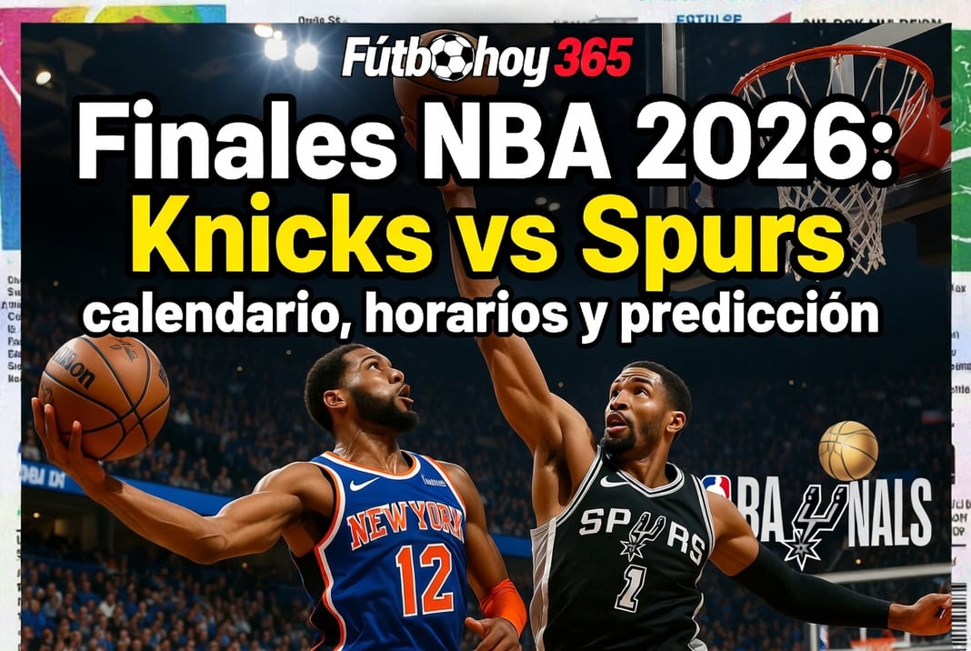 Finales NBA 2026 Knicks vs Spurs, calendario, horarios y predicción