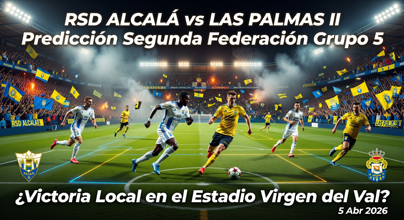 RSD Alcalá vs Las Palmas II Pronóstico / Prediction