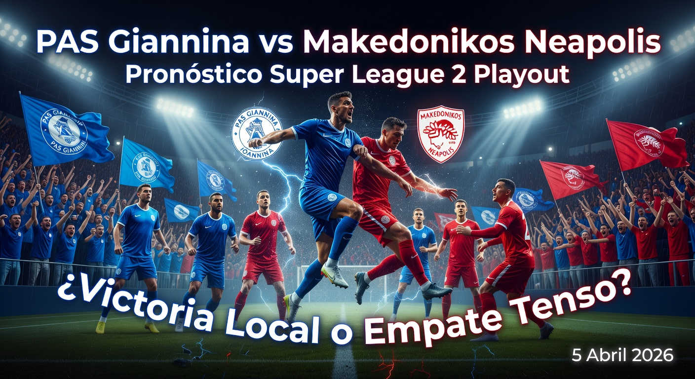 PAS Giannina vs Makedonikos Neapolis Pronóstico / Prediction