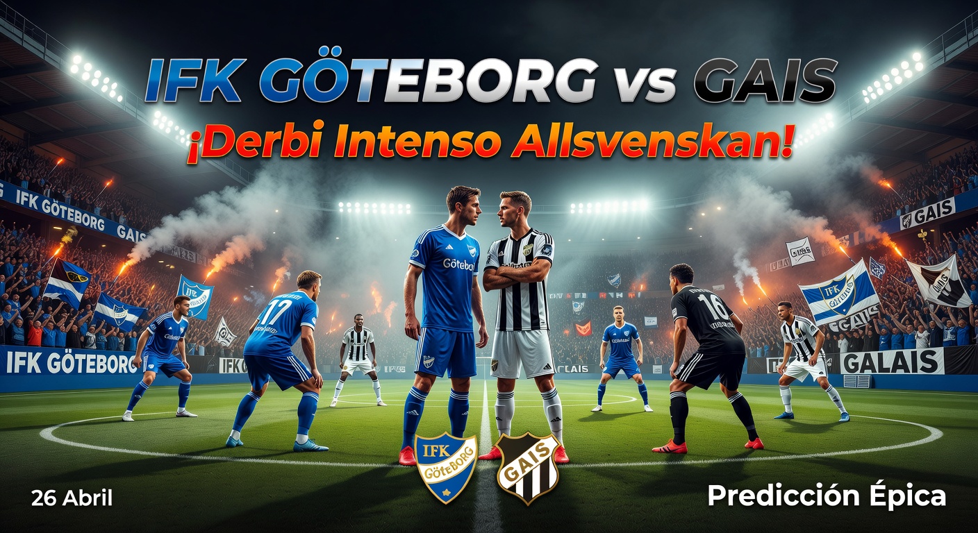 IFK Goteborg vs Gais Pronóstico / Prediction