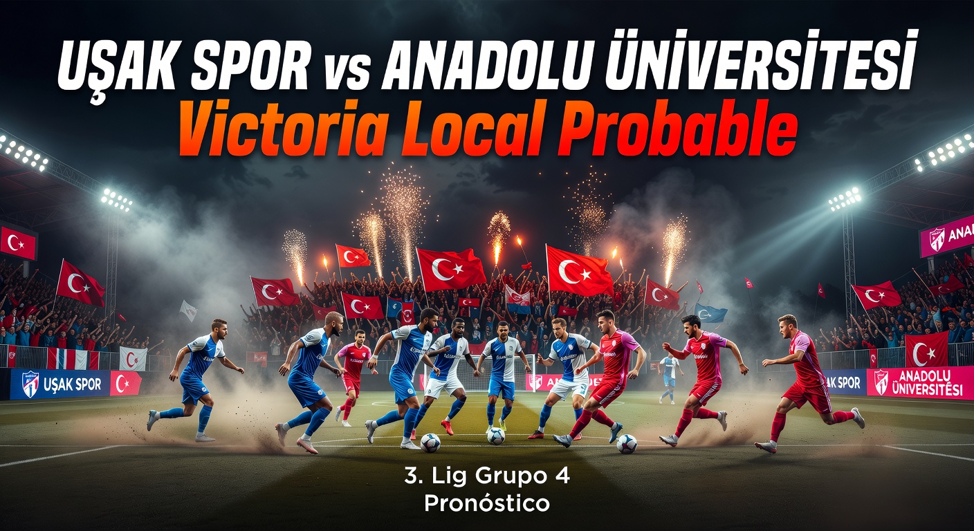 Uşak Spor vs Anadolu Üniversitesi Pronóstico / Prediction