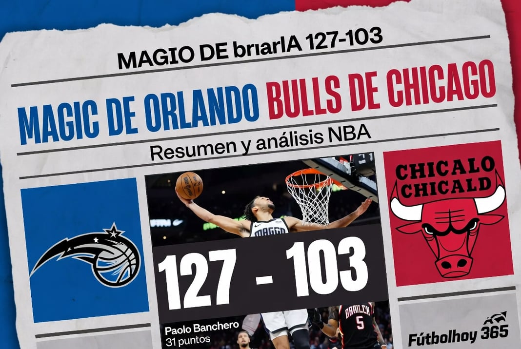 Magic de Orlando 127-103 Bulls de Chicago Resumen y análisis NBA