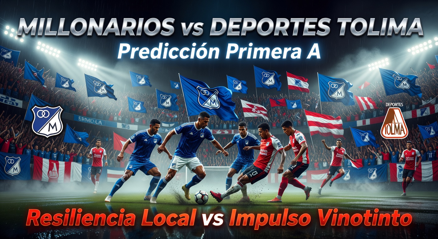 Millonarios vs Deportes Tolima Pronóstico / Prediction
