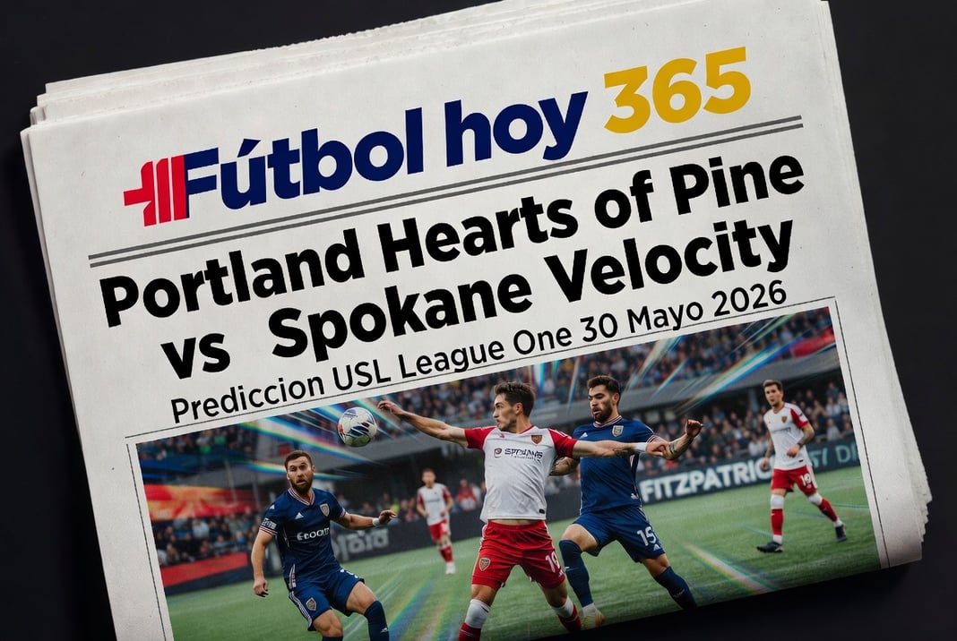 Portland Hearts of Pine vs Spokane Velocity Prediccion USL League One 30 Mayo 2026