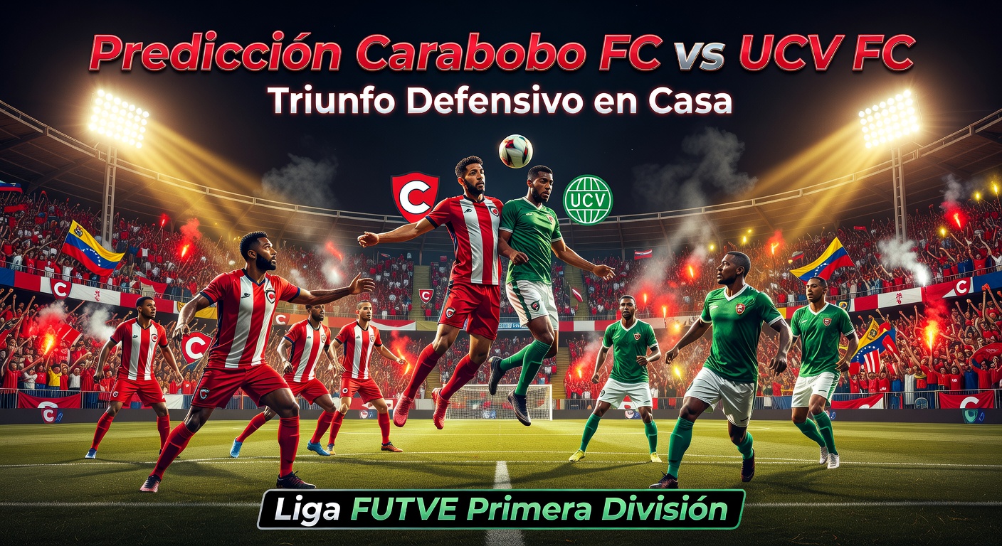 Carabobo FC vs UCV Pronóstico / Prediction