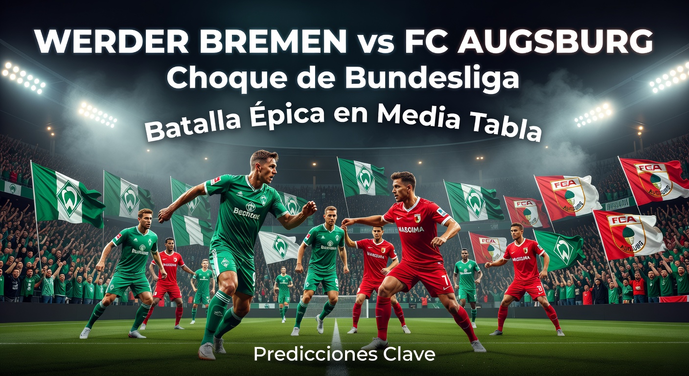 Werder Bremen vs FC Augsburg Pronóstico / Prediction