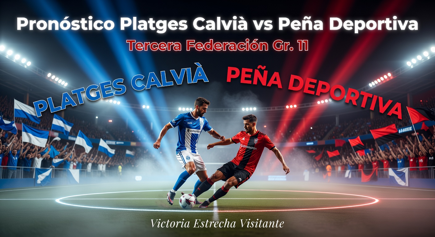 Platges Calvià vs Peña Deportiva Pronóstico / Prediction