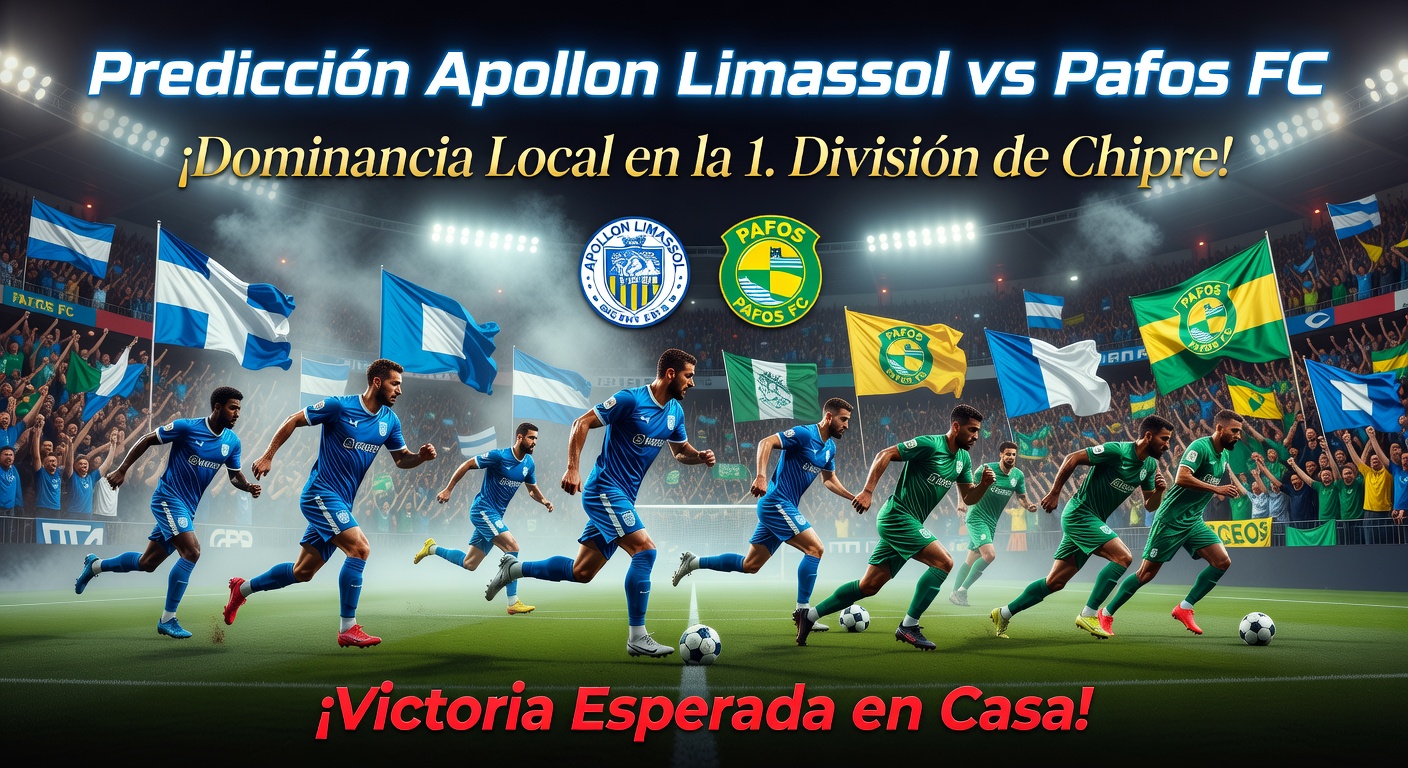 Apollon Limassol vs Pafos Pronóstico / Prediction