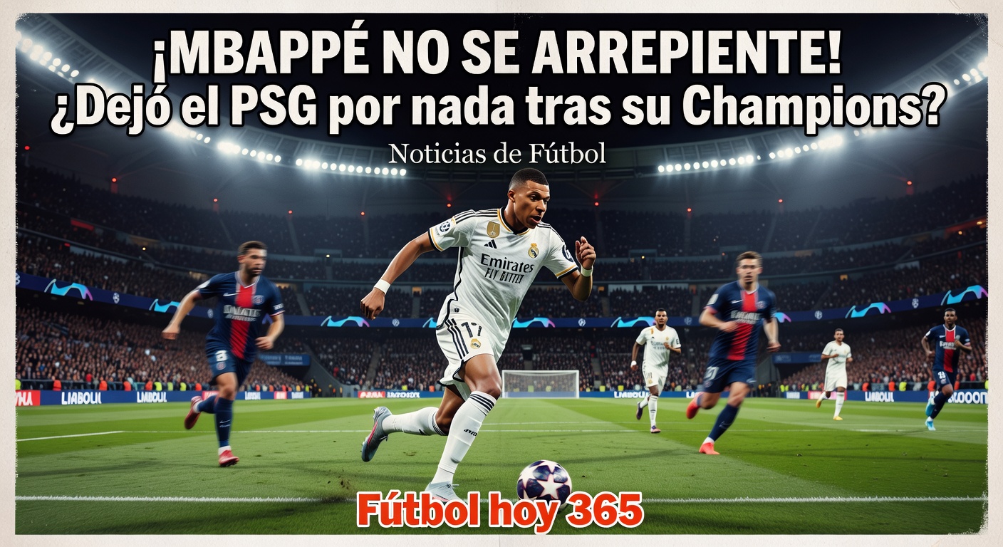 Mbappe No Regrets Leaving PSG After Their CL Win (Goal)