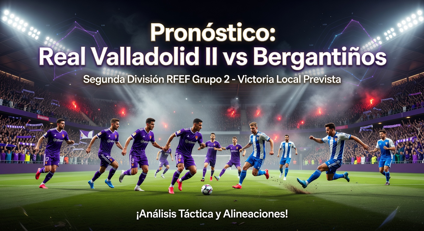 Real Valladolid II vs Bergantiños Pronóstico / Prediction