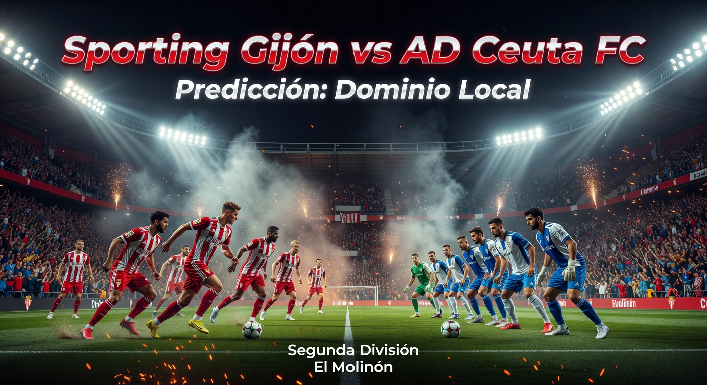 Sporting Gijon vs AD Ceuta FC Pronóstico / Prediction