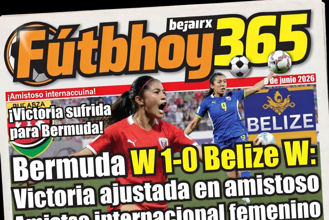 Bermuda W 1-0 Belize W Victoria ajustada en amistoso internacional femenino