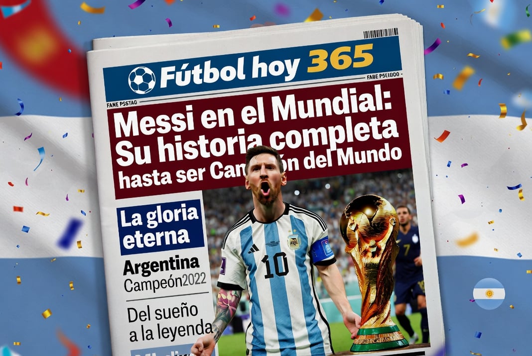 Messi en el Mundial Su historia completa hasta ser Campeón del Mundo