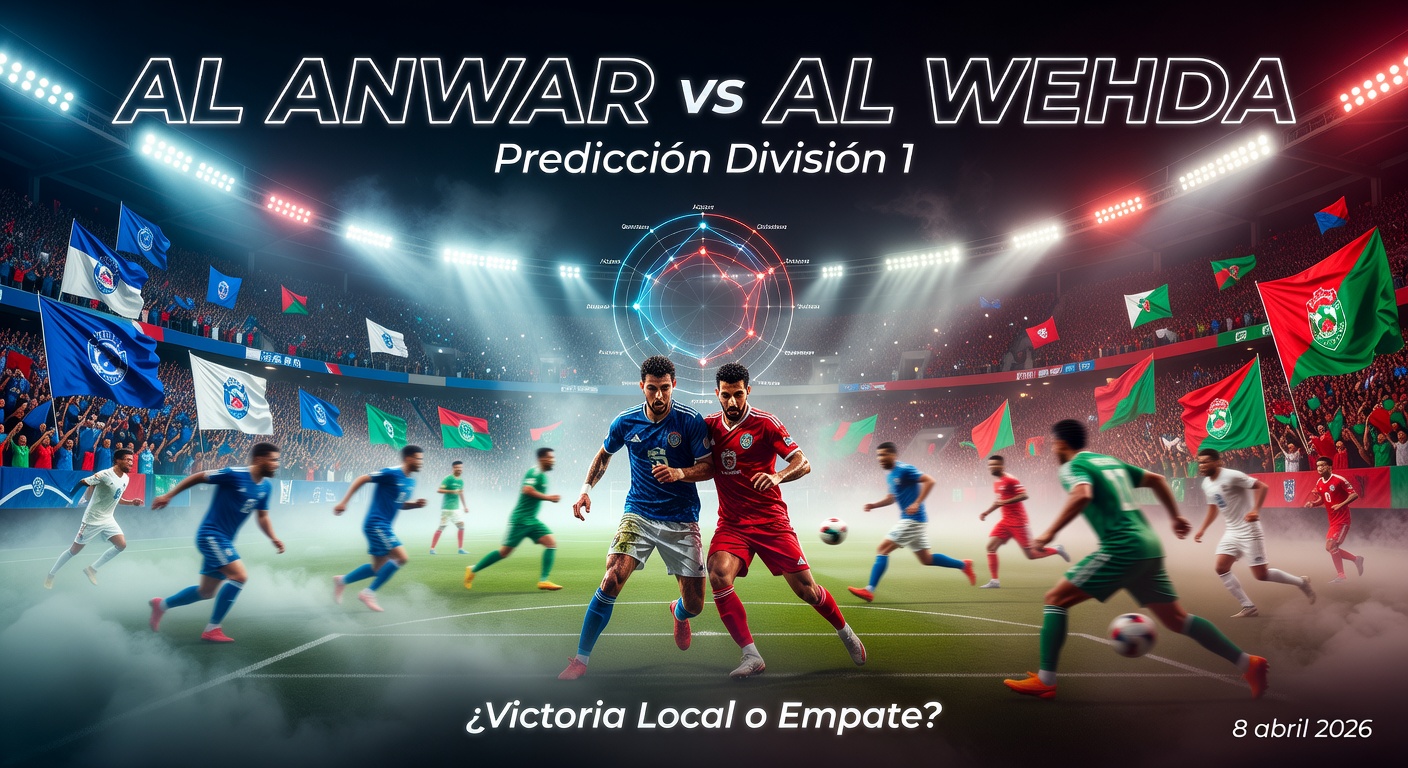 Al Anwar vs Al Wehda Club Pronóstico / Prediction