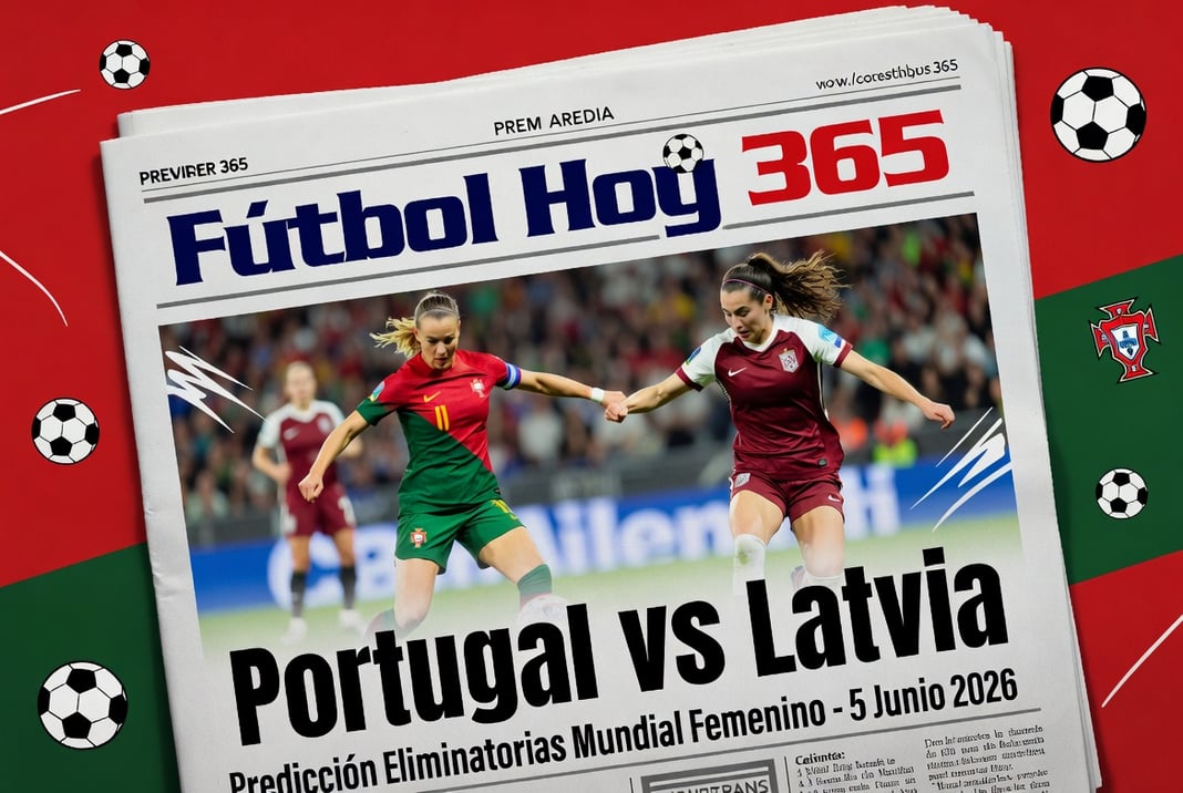 Portugal vs Latvia Prediccion Eliminatorias Mundial Femenino 5 Junio 2026