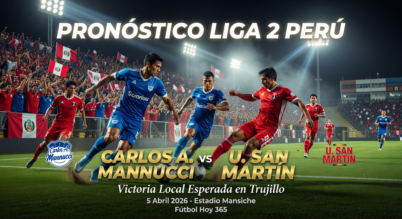 Carlos A. Mannucci vs U. San Martin Pronóstico / Prediction