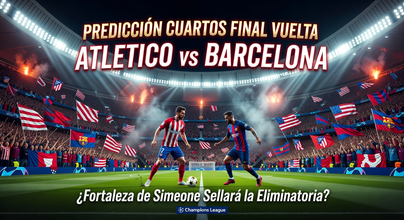 Atletico Madrid vs Barcelona Pronóstico / Prediction