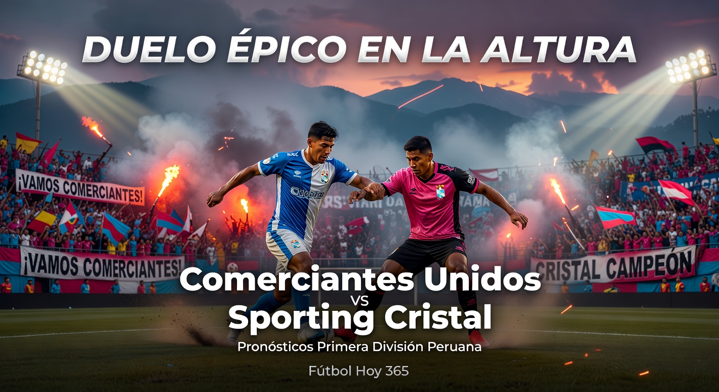 Comerciantes Unidos vs Sporting Cristal Pronóstico / Prediction