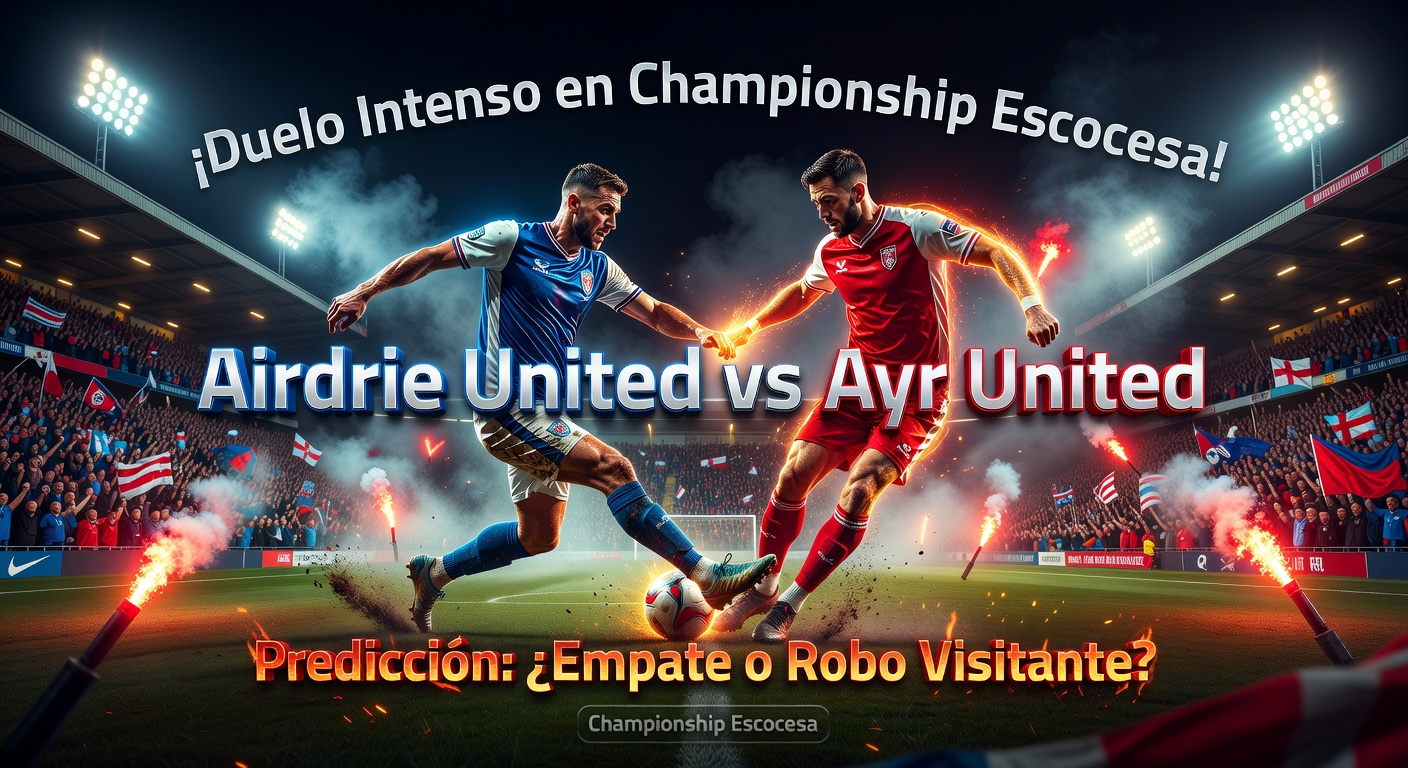 Airdrie United vs Ayr Utd Pronóstico / Prediction