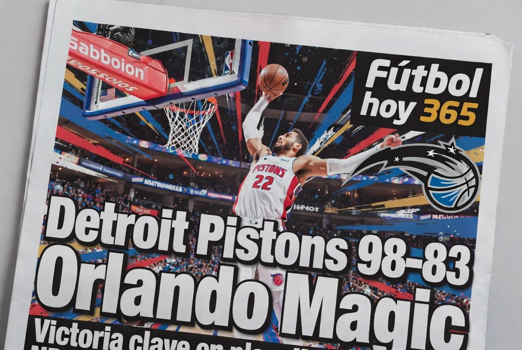 Detroit Pistons 98-83 Orlando Magic Victoria clave en playoffs NBA