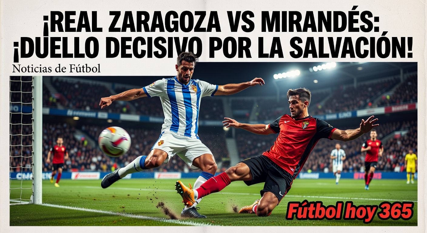 Real Zaragoza vs Mirandés (La Liga 2, 12:00)