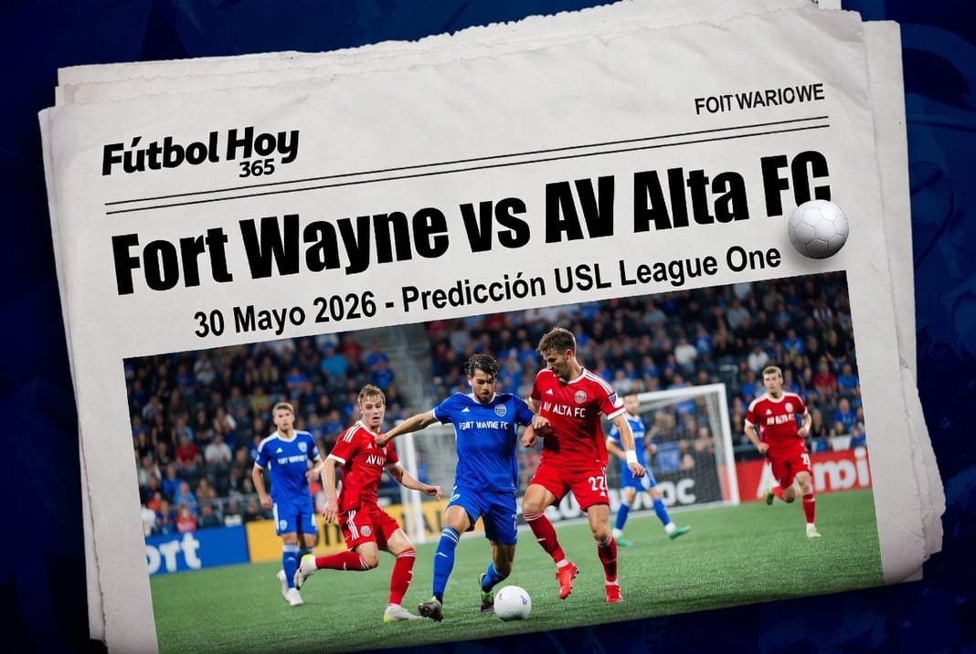 Fort Wayne vs AV Alta FC 30 Mayo 2026 Prediccion USL League One