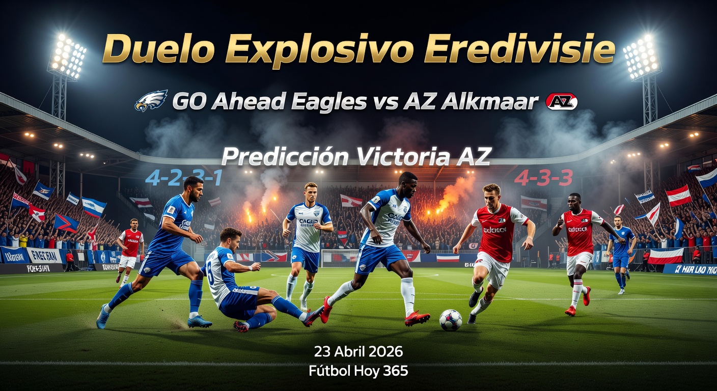 GO Ahead Eagles vs AZ Alkmaar Pronóstico / Prediction