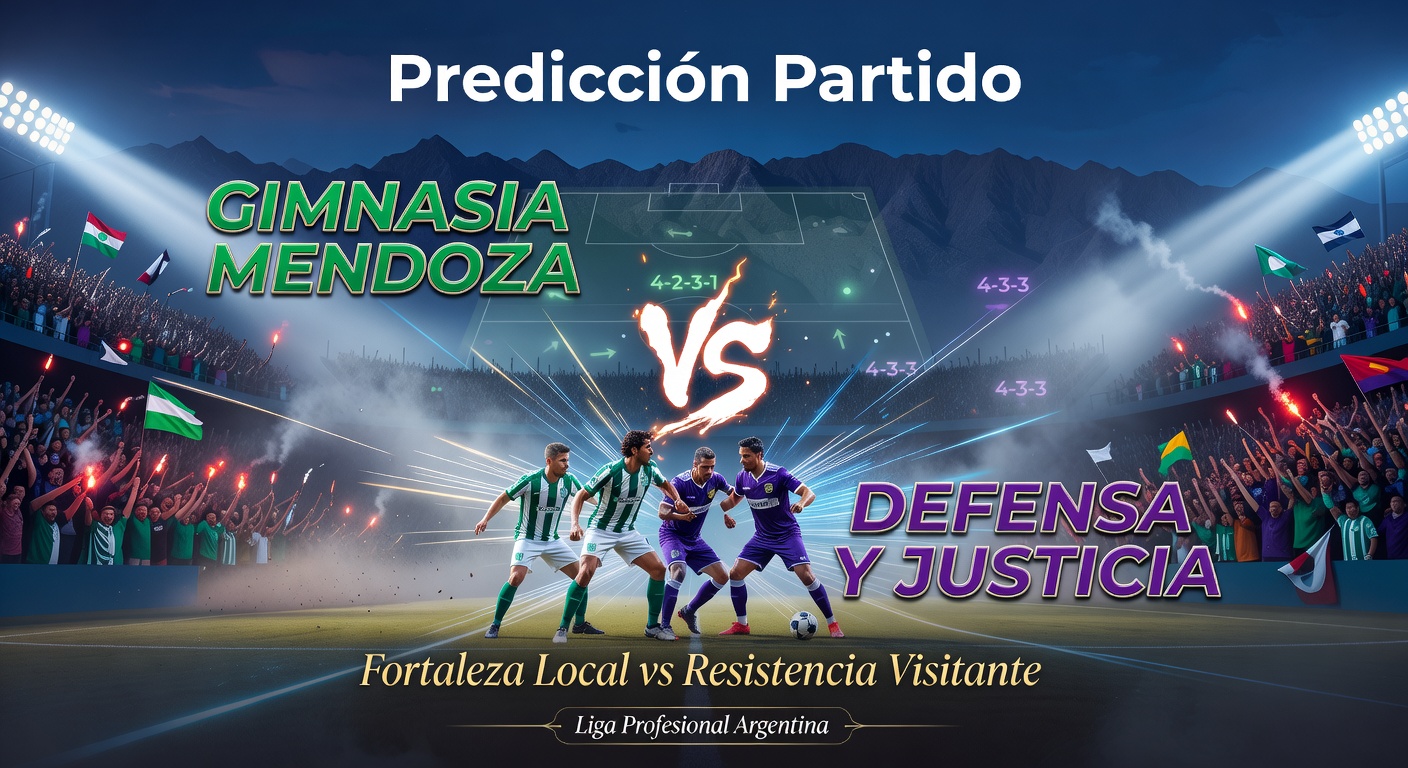 Gimnasia M. vs Defensa Y Justicia Pronóstico / Prediction