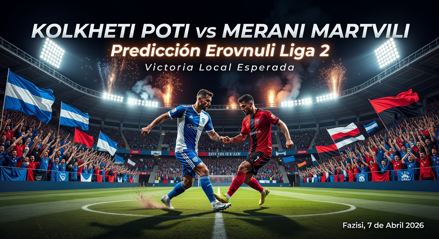 Kolkheti Poti vs Merani Martvili Pronóstico / Prediction