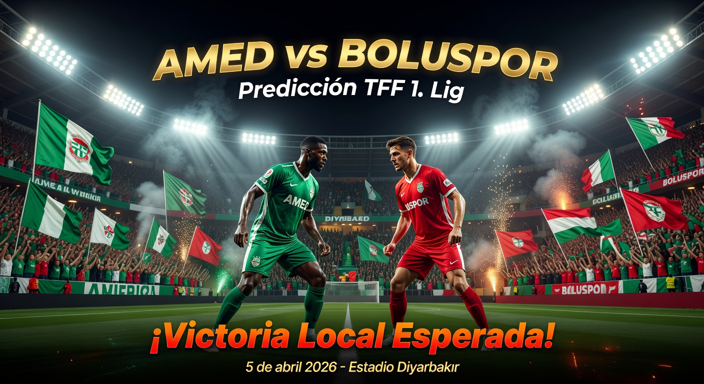 Amed vs Boluspor Pronóstico / Prediction