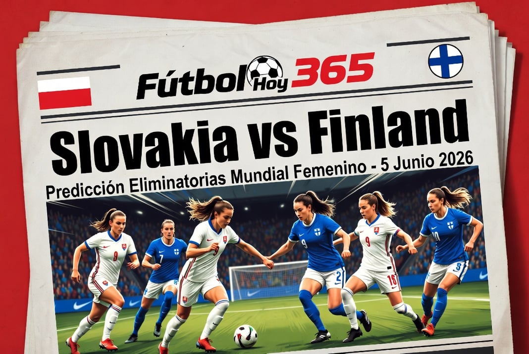 Slovakia vs Finland Prediccion Eliminatorias Mundial Femenino 5 Junio 2026