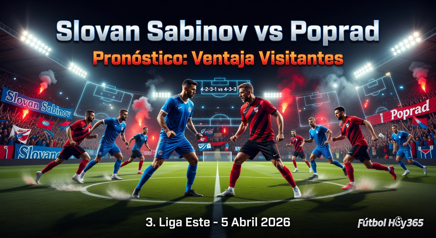 Slovan Sabinov vs Poprad Pronóstico / Prediction