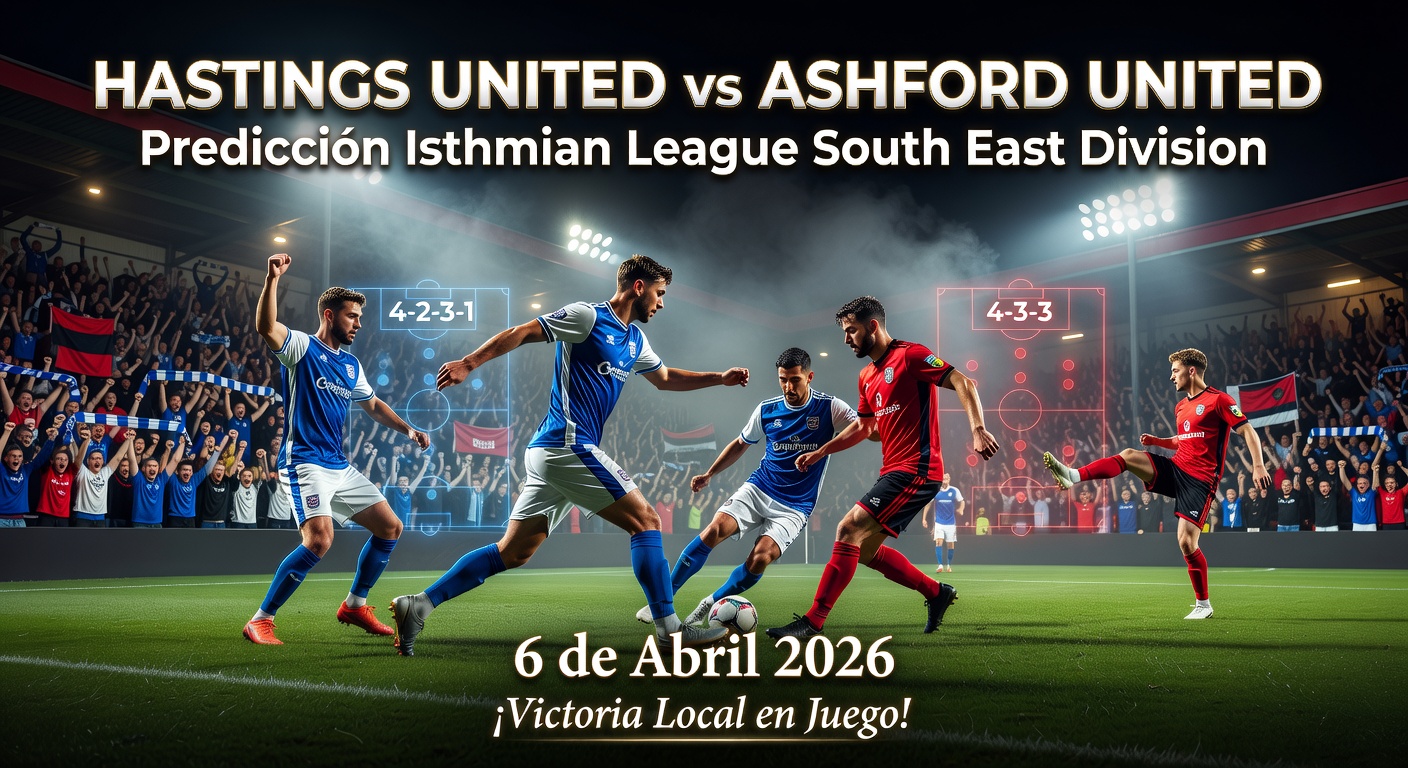 Hastings United vs Ashford United Pronóstico / Prediction