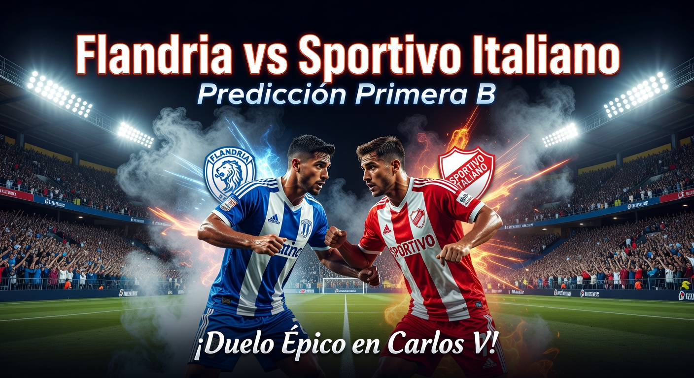 Flandria vs Sportivo Italiano Pronóstico / Prediction