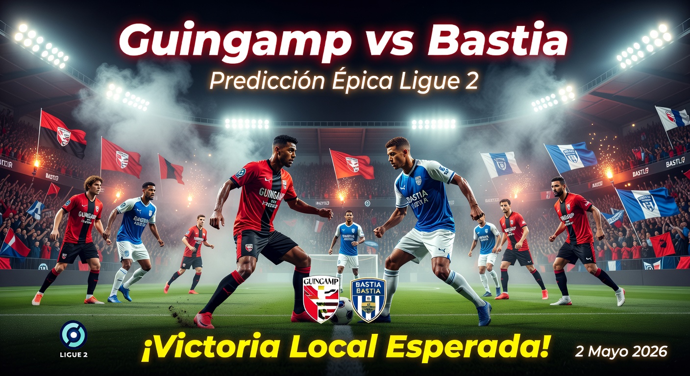 Guingamp vs Bastia Pronóstico / Prediction