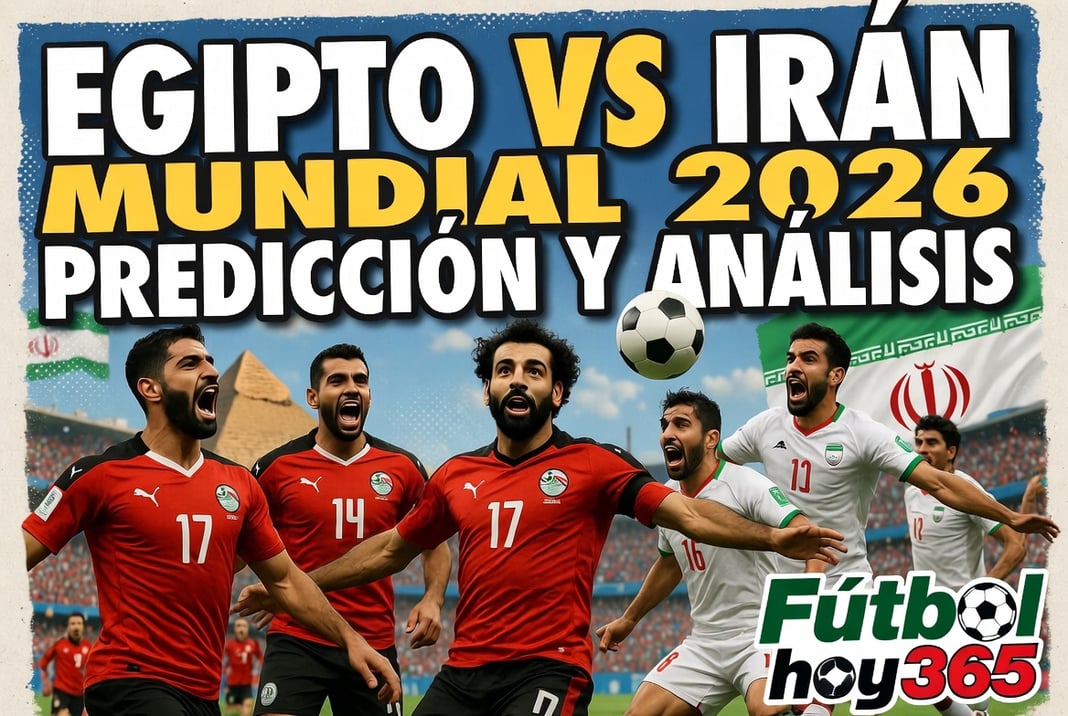 Egipto vs Iran Mundial 2026 Prediccion y Analisis