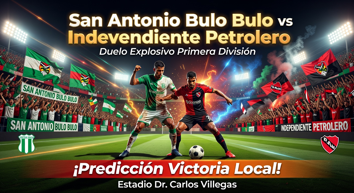 San Antonio Bulo Bulo vs Independiente Petrolero Pronóstico / Prediction